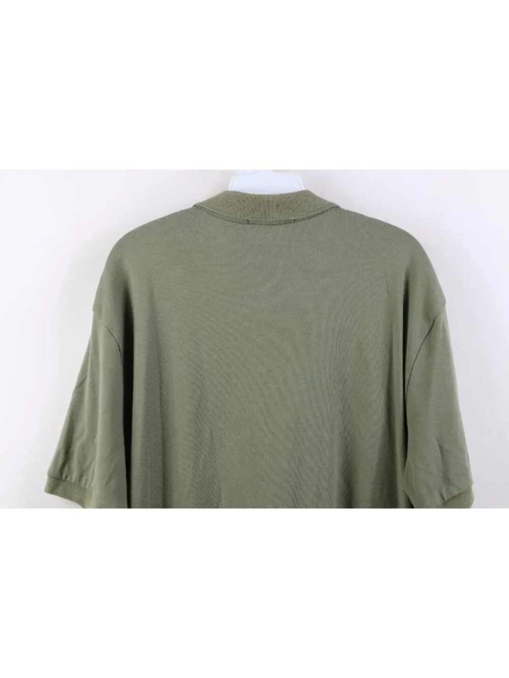 Vtg 90s Ralph Lauren Mens Large Faded Soft Cotton Touch Golf Polo Shirt Green
